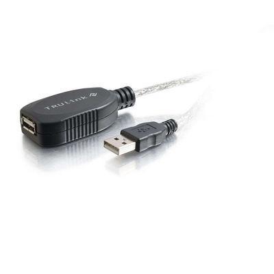 12m USB 2.0 A Male to A Female Active Extension Cable