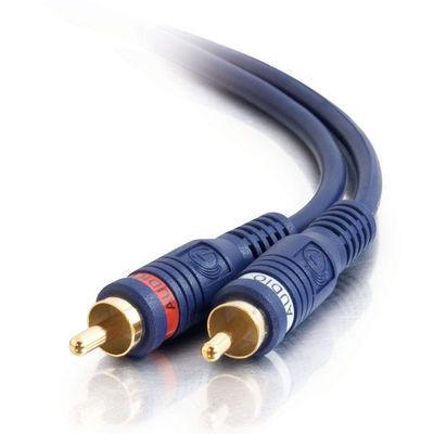 1.5ft Velocity + trade, RCA Stereo Audio Cable