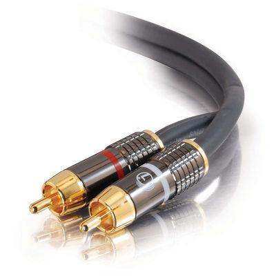 1.5ft SonicWave + trade, Dual Channel RCA Stereo Audio Cable