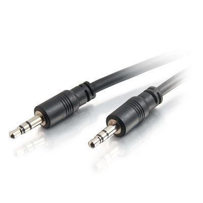 15ft CMG-Rated 3.5mm Stereo Audio Cable With Low Profile Connectors