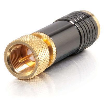 SonicWave + trade, F-Type Male Connectors (8.5mm OD) - 10pk