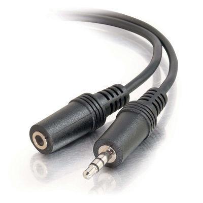 1.5ft 3.5mm M/F Stereo Audio Extension Cable