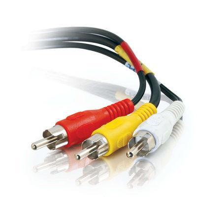 6ft Value Series + trade, Composite Video, Stereo Audio Cable
