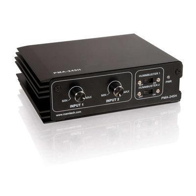 Plenum-Rated 45 Watt Stereo Mixer/Amplifier