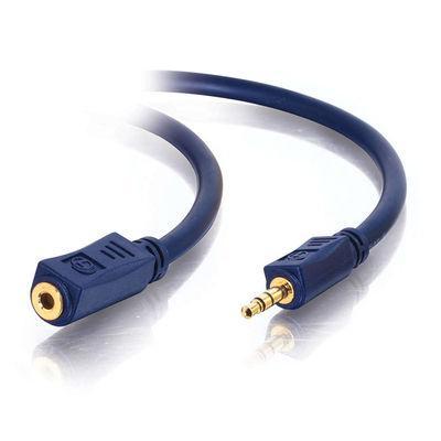 1.5ft Velocity + trade, 3.5mm M/F Stereo Audio Extension Cable