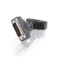 360anddeg, Rotating DVI-D + trade, Male to DVI-D + trade, Female Adapter