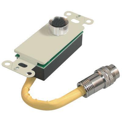 RapidRun(R) 15-pin Din Wall Plate - Ivory
