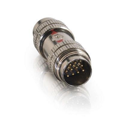 RapidRun(R) Multimedia 12-pin Din (Blue) M/M Coupler