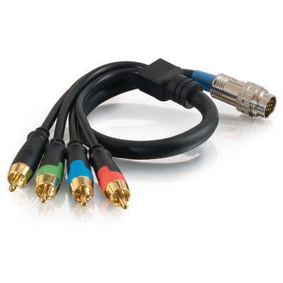 1.5ft RapidRun(R) RCA Component Video, S/PDIF Digital Audio Flying Lead