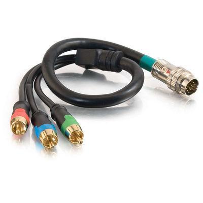 1.5ft RapidRun(R) RCA Component Video Flying Lead