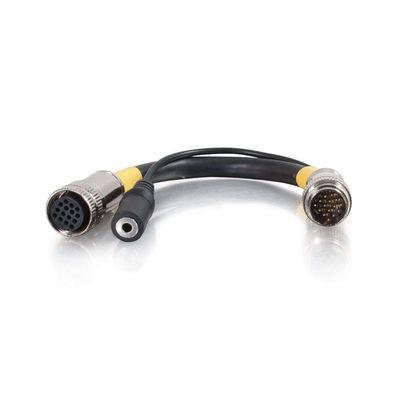 6in RapidRun(R) 3.5mm Audio Breakout Adapter Cable - Display