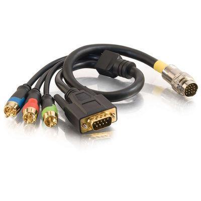 1.5ft RapidRun(R) DB9, RCA Component Video Flying Lead
