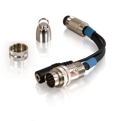 6in RapidRun(R) 3.5mm Audio Breakout Adapter Cable - Source