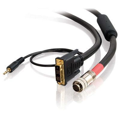 6ft RapidRun(R) Digital DVI-D + trade,, 3.5mm Audio Active Flying Lead