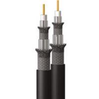 250ft Dual RG6/U Quad Shield In-Wall Coaxial Cable