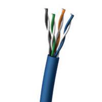500ft Cat6 UTP 250 MHz Stranded PVC Cable - Blue