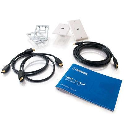 Single Device HDMI(R) High Speed In-Wall Connection Kit