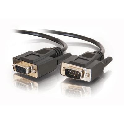 50ft DB9 M/F Extension Cable - Black
