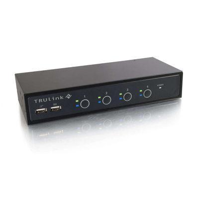 TruLink(R) 4-Port DVI and USB KVM with Audio