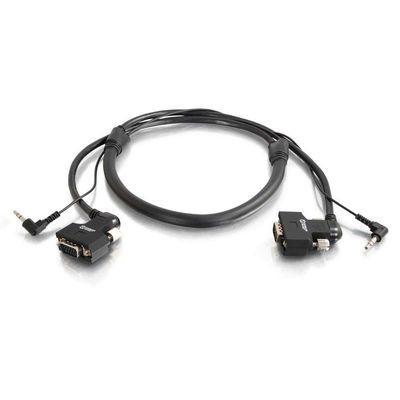 3ft VGA270 + trade, HD15 3.5mm UXGA M/M Monitor Cable