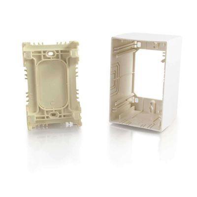 Single Gang Extra Deep Junction Box White