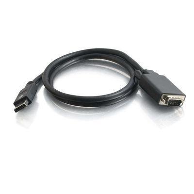 1m DisplayPort + trade, 1.1 Male to HD15 VGA Male Cable (3.2ft)