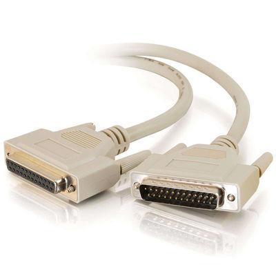6ft IEEE-1284 DB25 M/F Parallel Printer Extension Cable