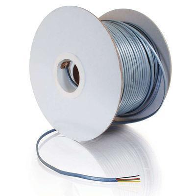 1000ft 28 AWG 4-Conductor Silver Satin Modular Cable Reel