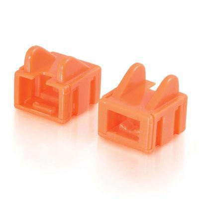 RJ45 Patch Cord Boot - Orange - 25pk