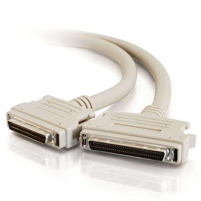 6ft SCSI-3 MD68M (Latch Clip) to SCSI-2 MD50M Cable