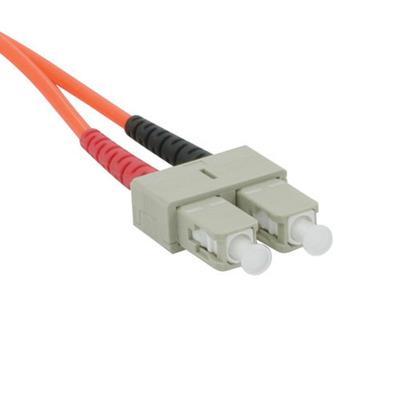 5m SC/SC Duplex 62.5/125 Multimode Fiber Patch Cable - Orange