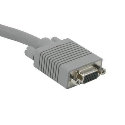 25ft Premium Shielded HD15 SXGA M/F Monitor Extension Cable