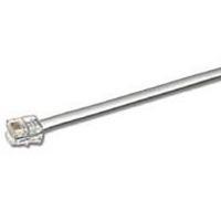 7ft RJ12 6P6C Straight Modular Cable