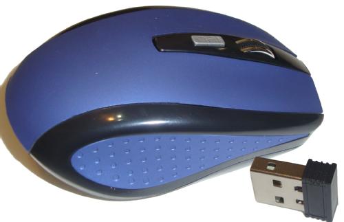 New Wireless Mouse plus USB 2.0 Receiver for PC Laptop or Desktop with 6 buttons